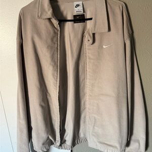 Nike Men's Light Tan Shirt Jacket